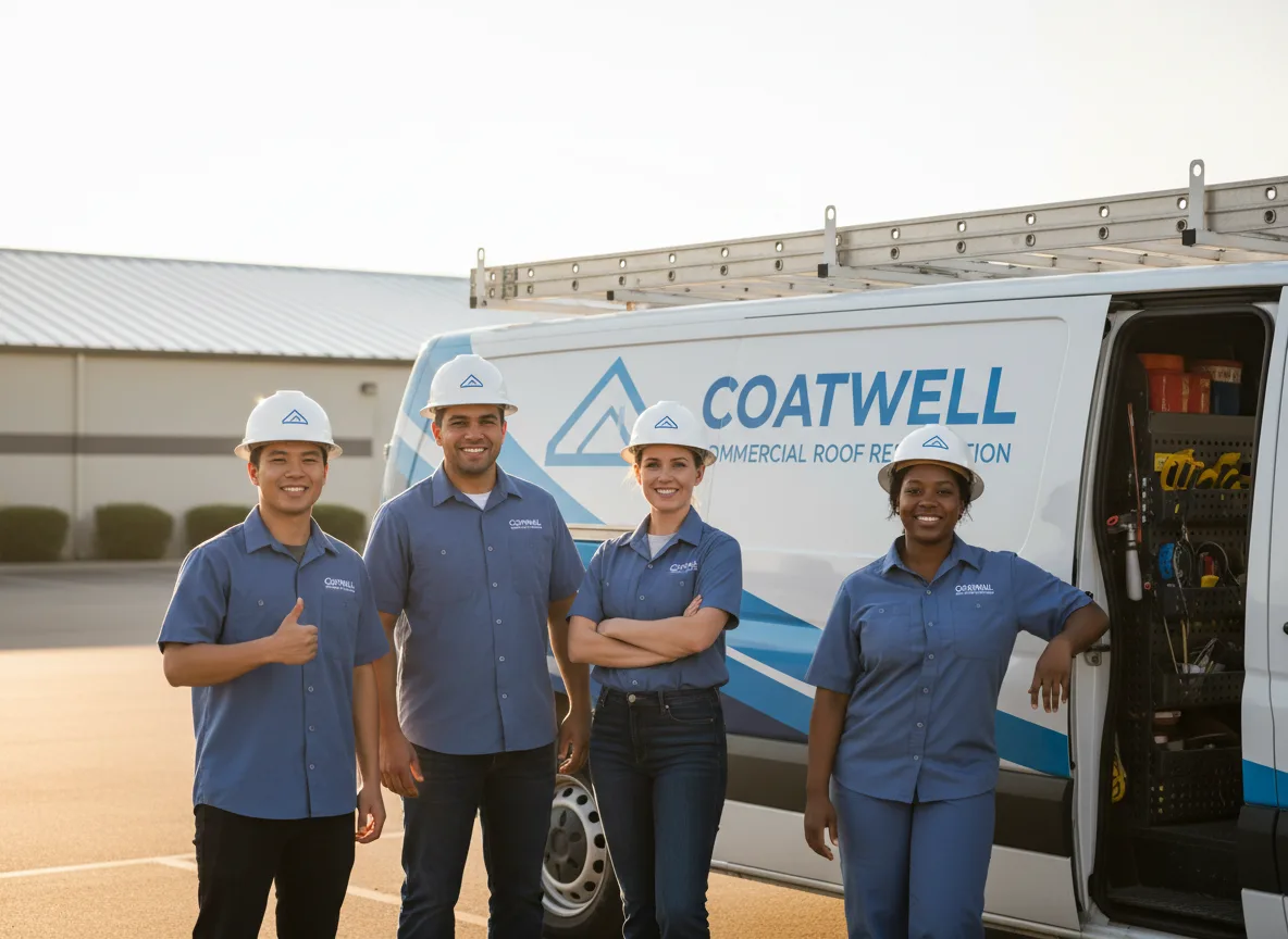 Commercial roof coating company in Fairhope, PA